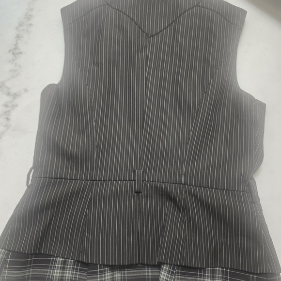 Bebe Black Pinstripe - Picture 2 of 9